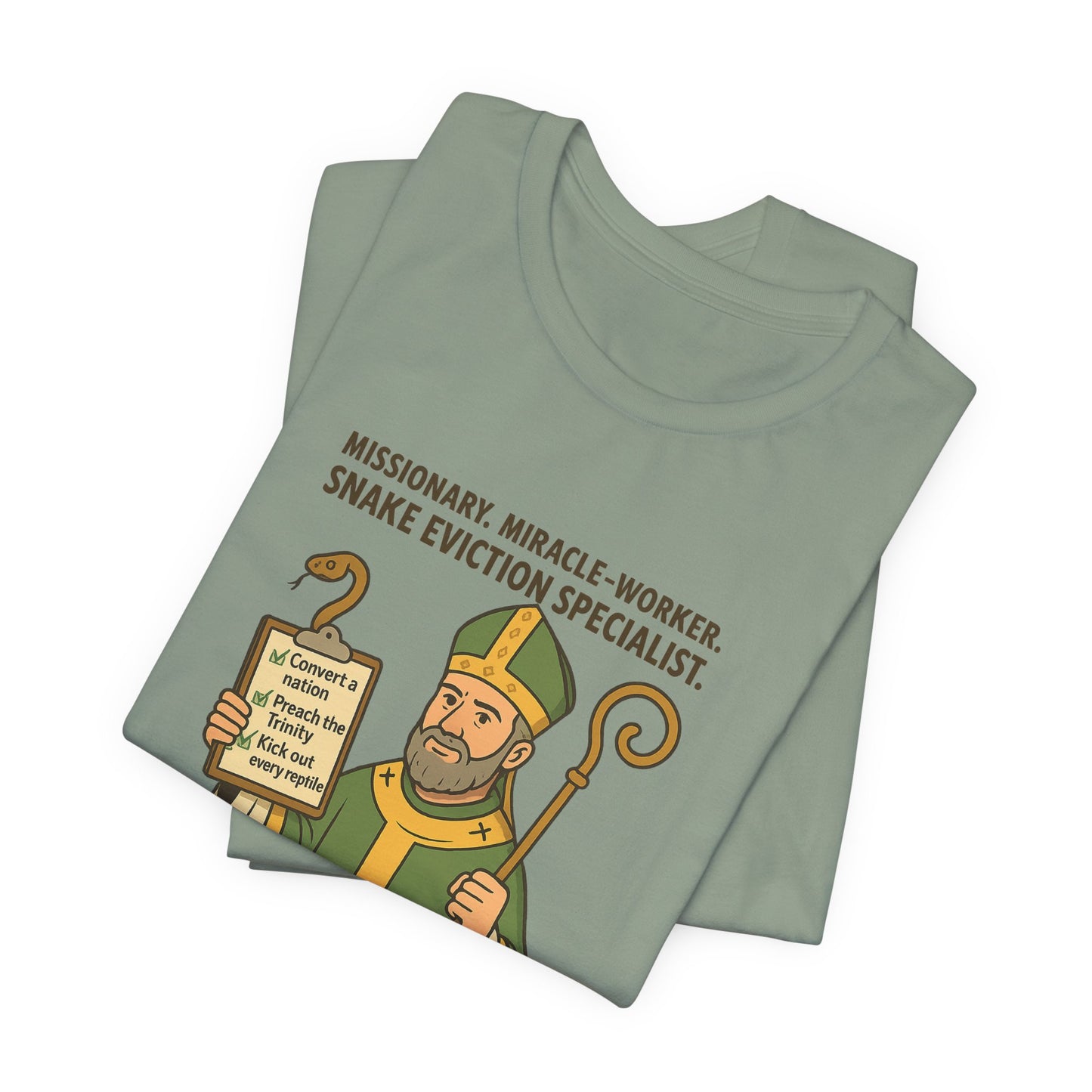 Saint Patrick Snake Eviction T-Shirt