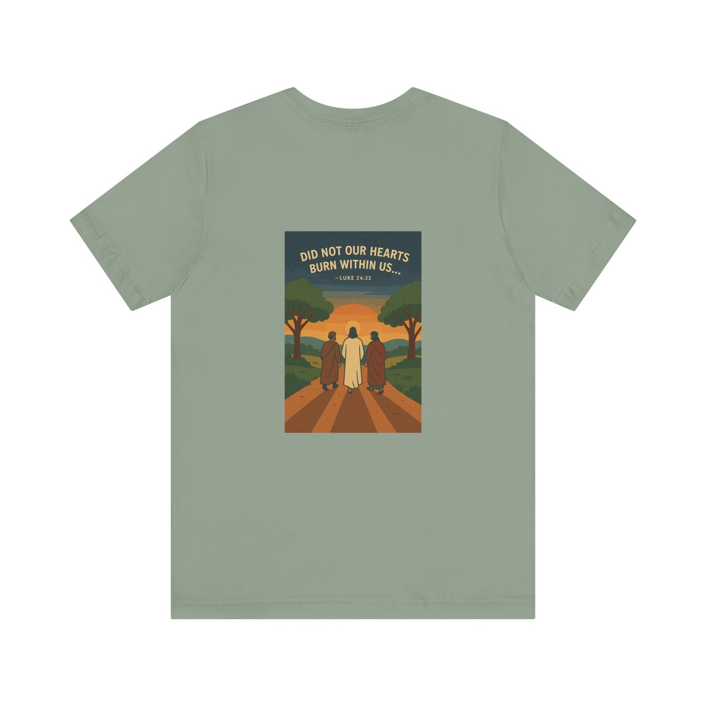 Luke 24:32 Burning Heart T-Shirt
