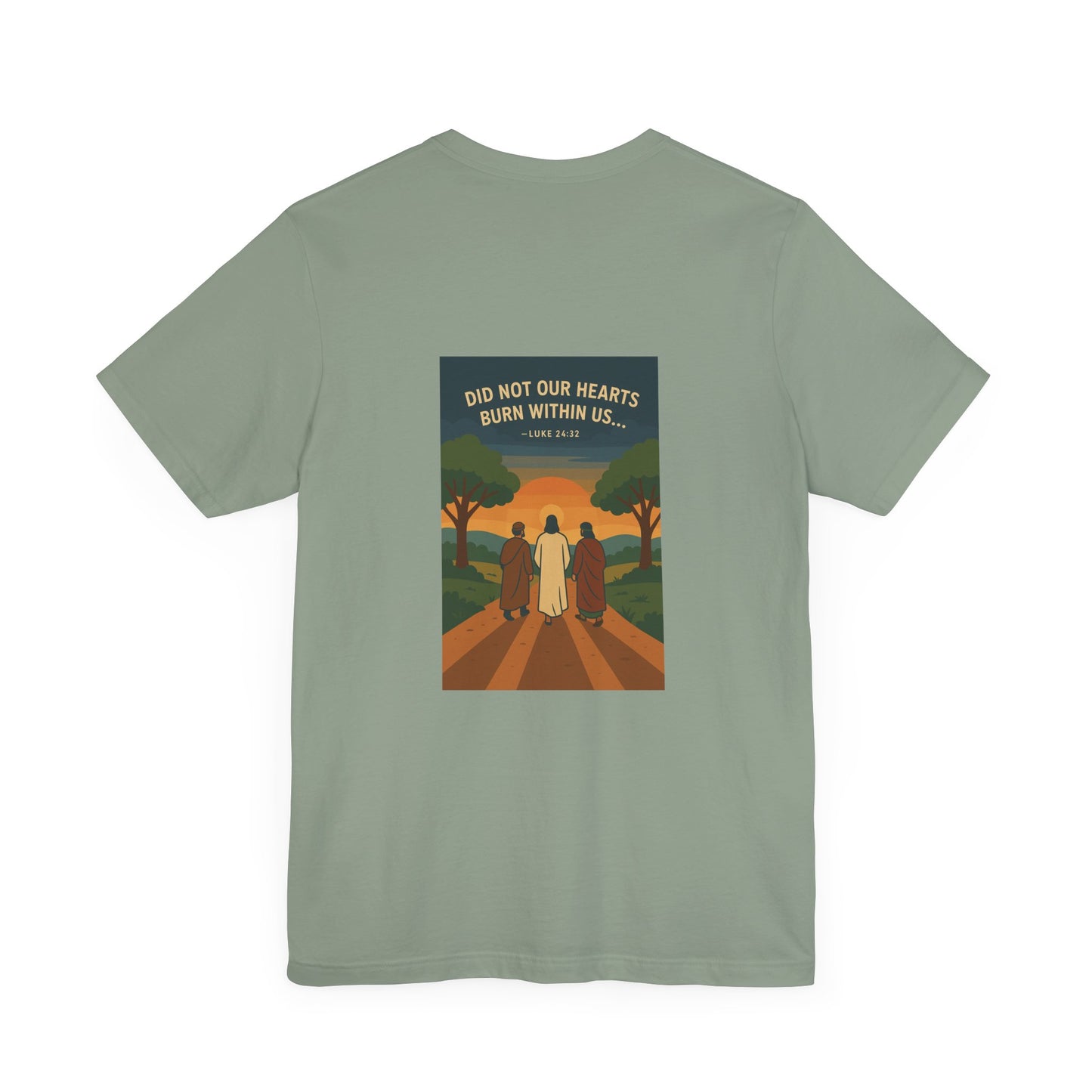 Luke 24:32 Burning Heart T-Shirt
