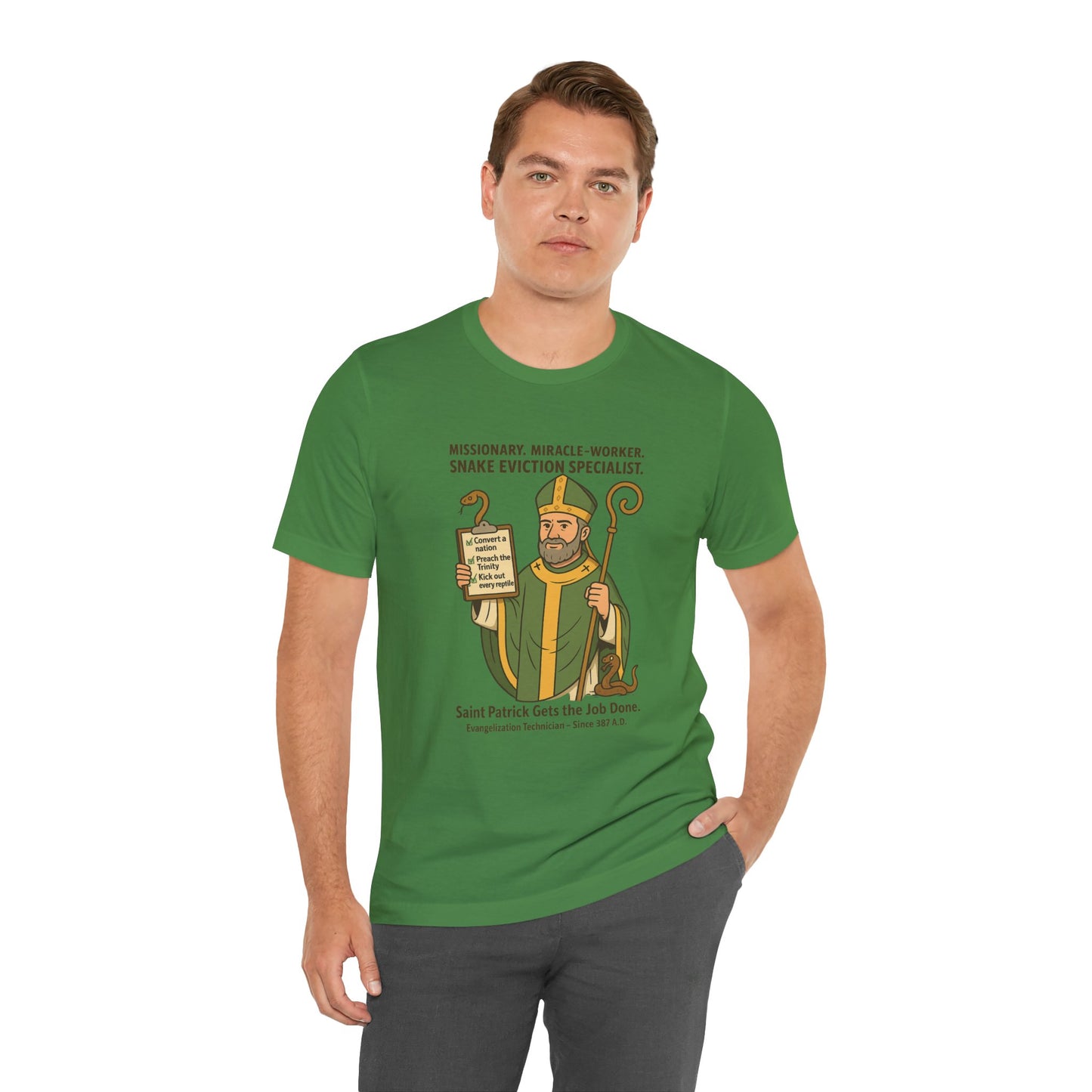 Saint Patrick Snake Eviction T-Shirt