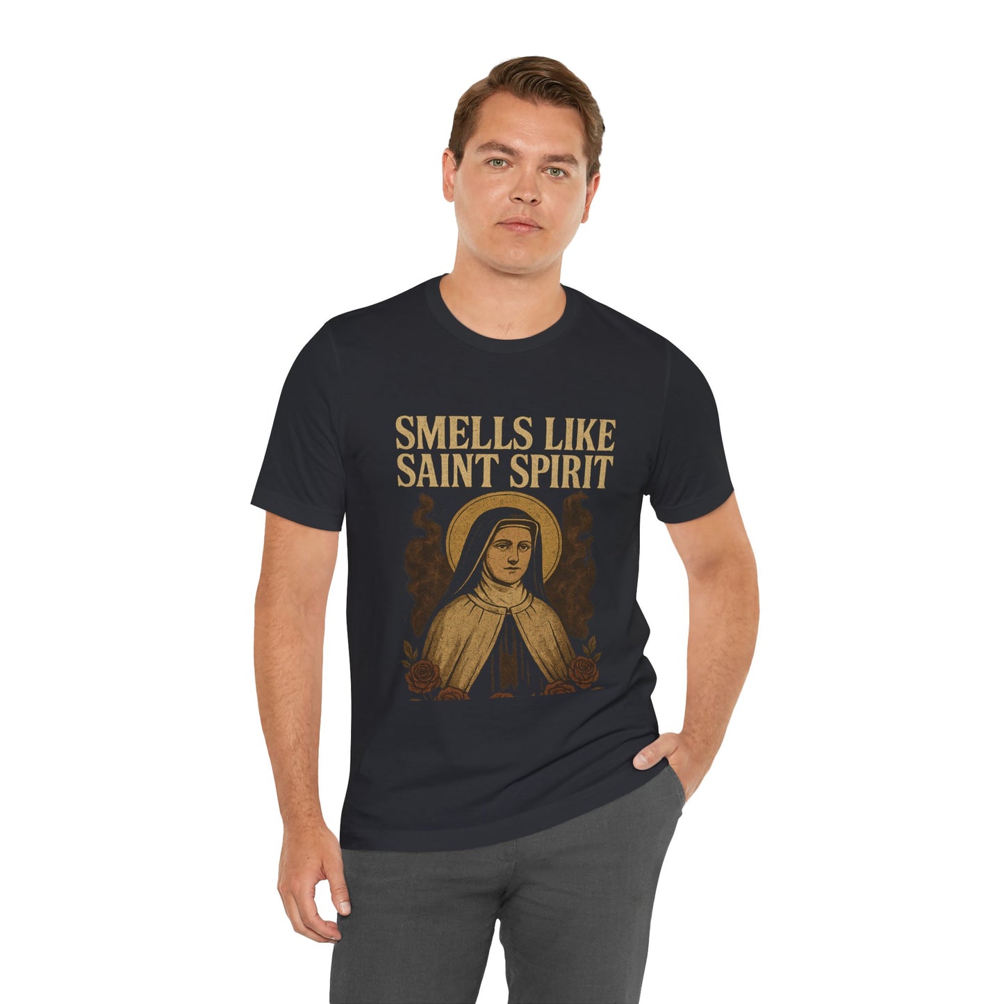 Saint Therese of Lisieux Smells Like Saint Spirit T-Shirt