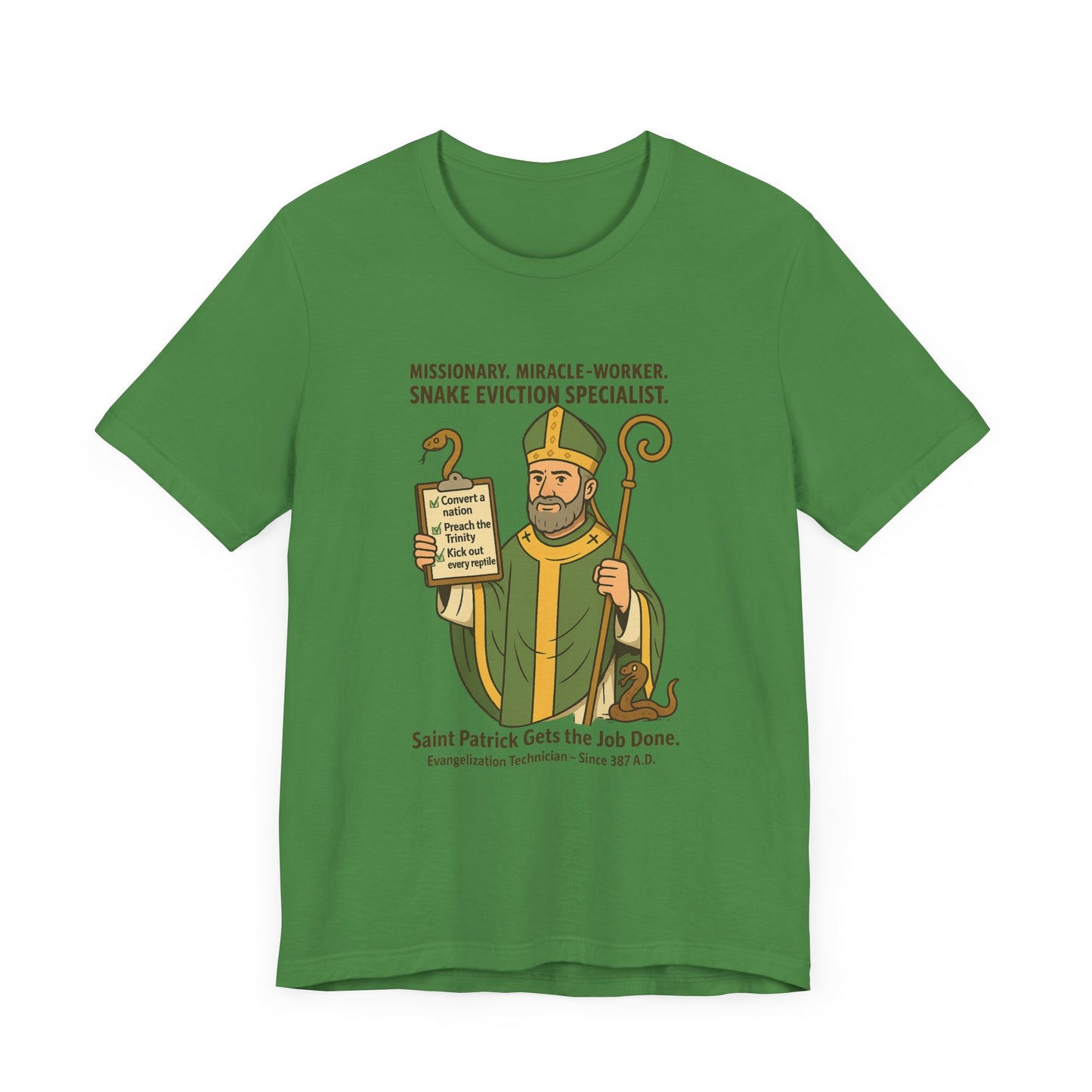 Saint Patrick Snake Eviction T-Shirt