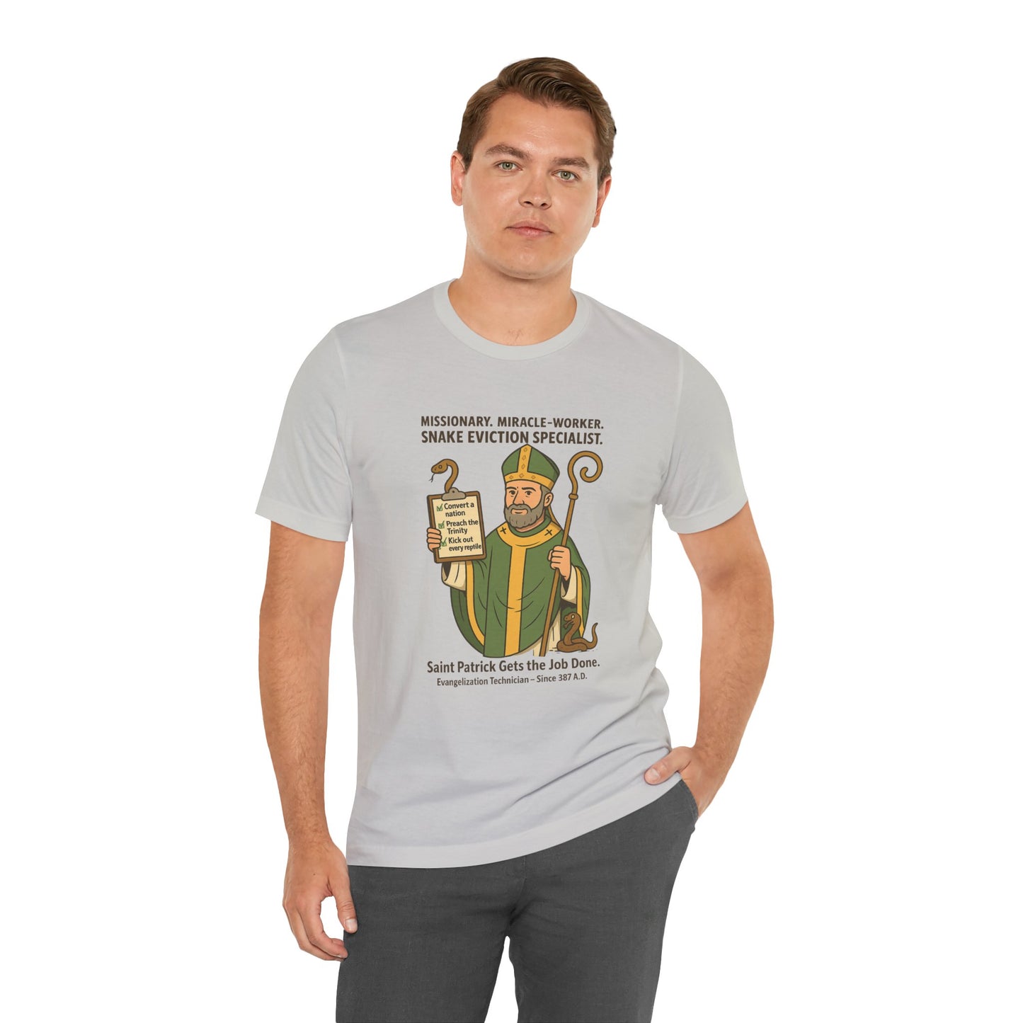Saint Patrick Snake Eviction T-Shirt