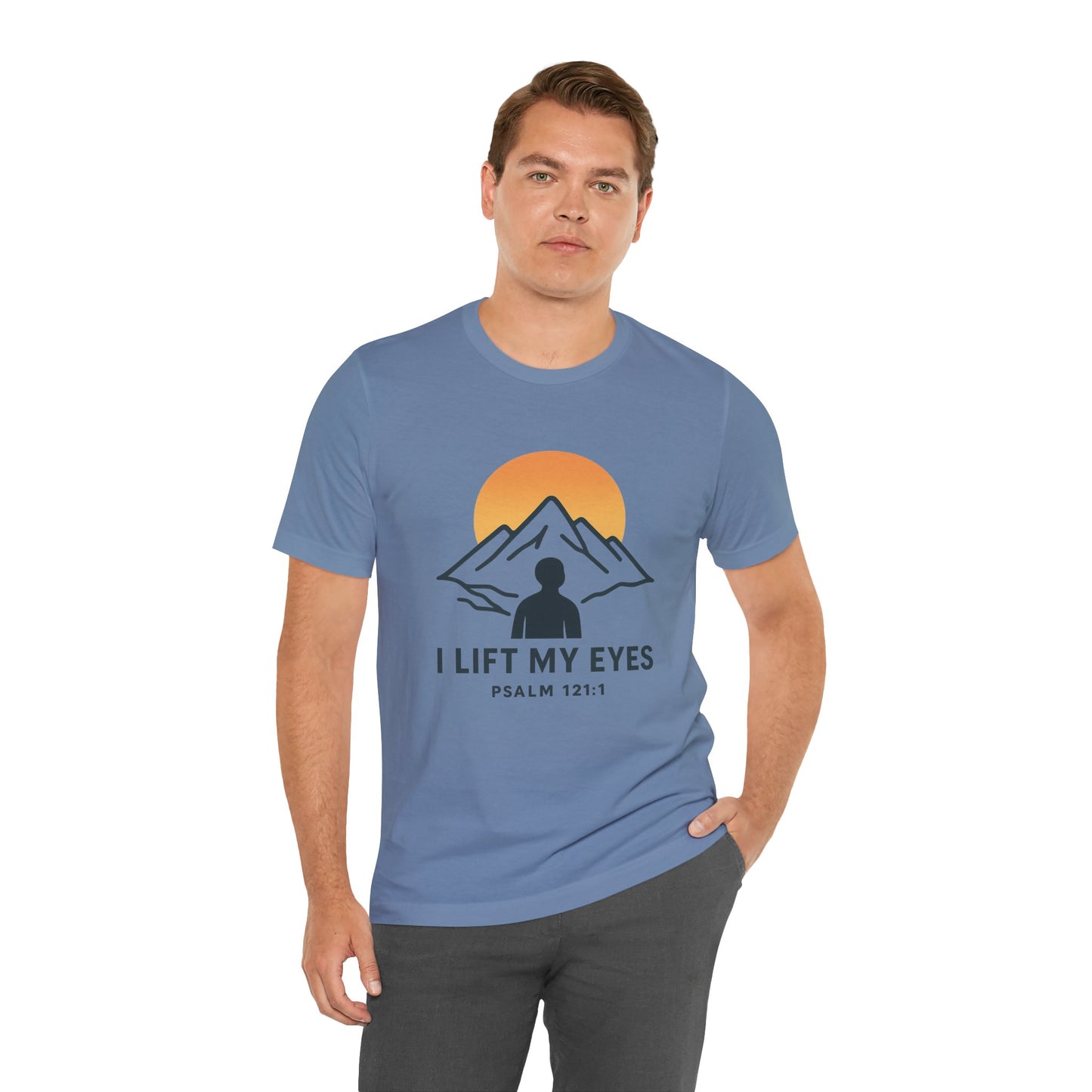 Psalm 121:1 I Lift My Eyes T-Shirt