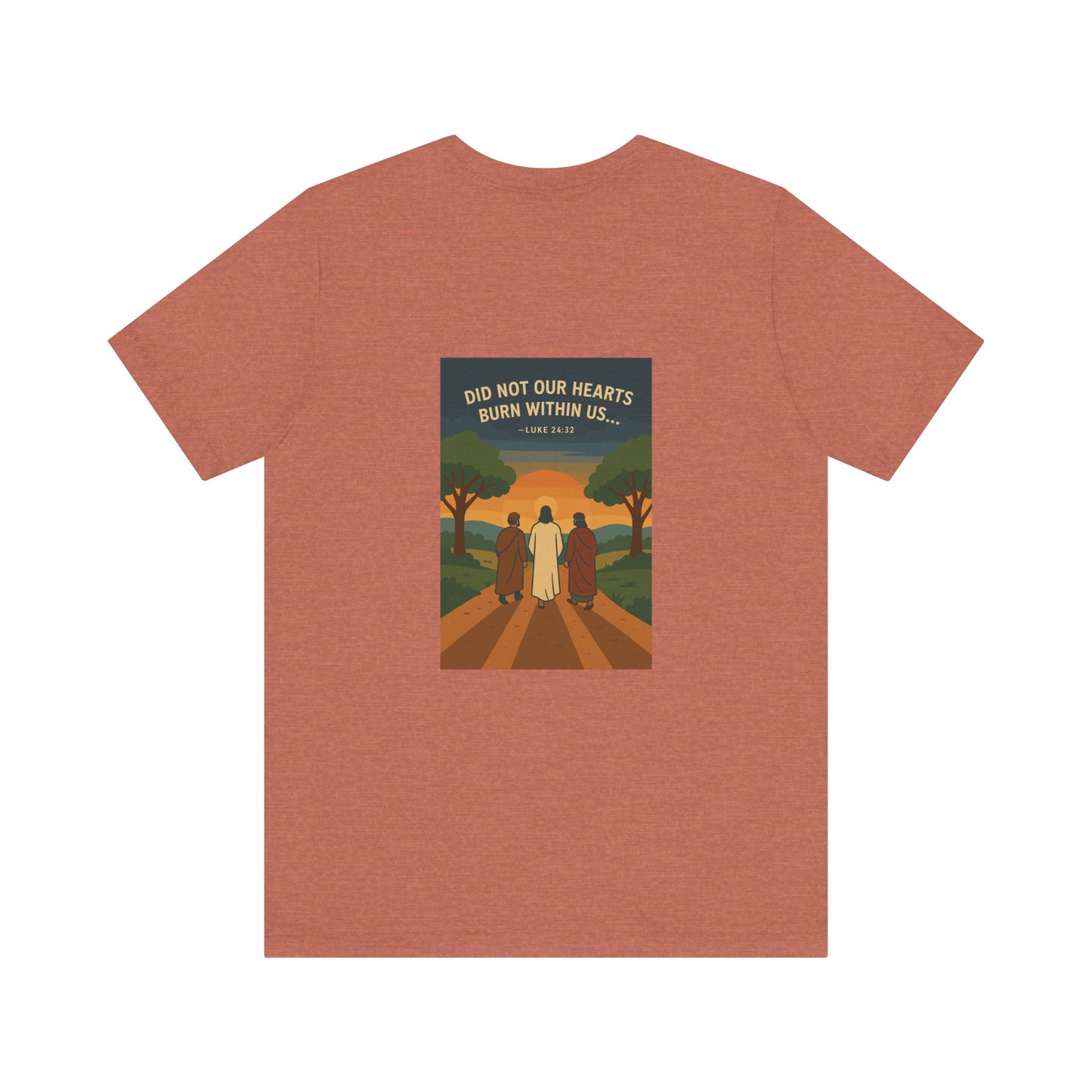 Luke 24:32 Burning Heart T-Shirt