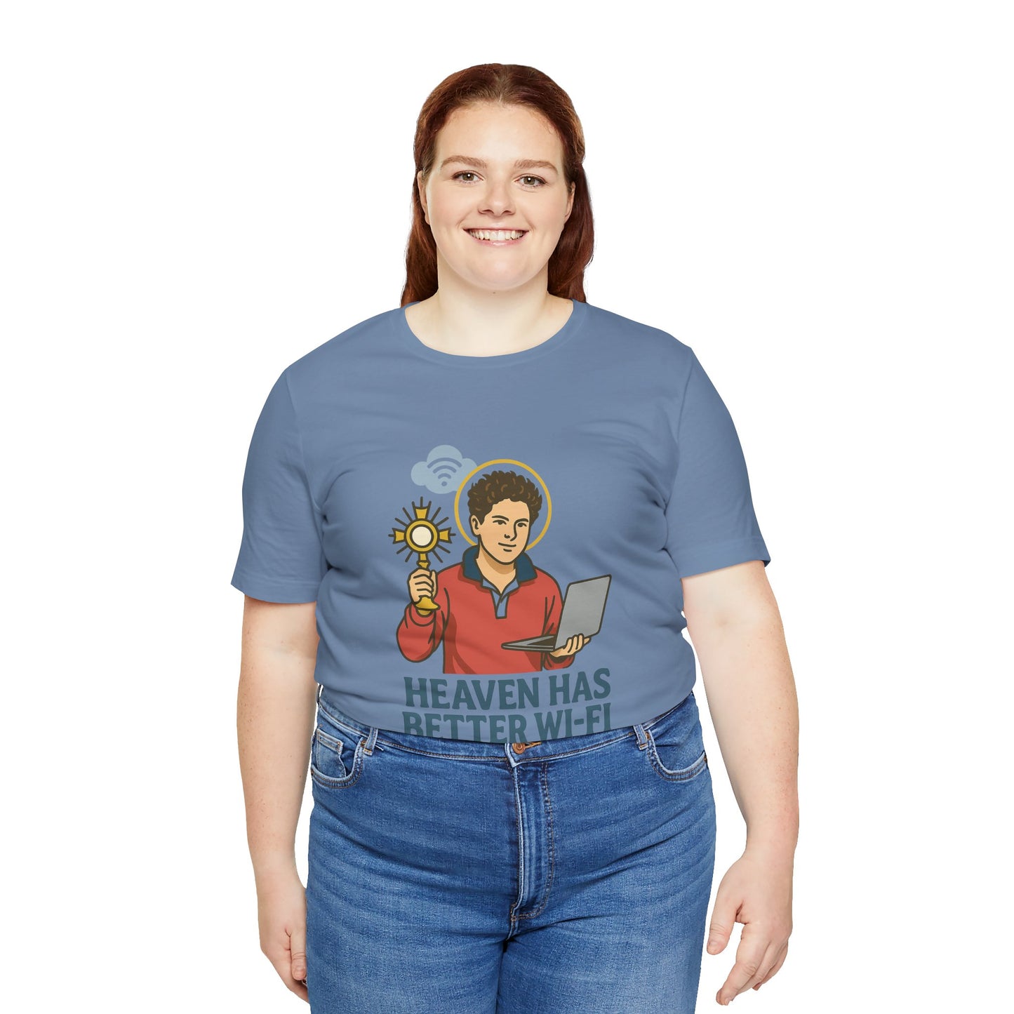 Carlo Acutis Heaven Has Better Wi-Fi T-Shirt