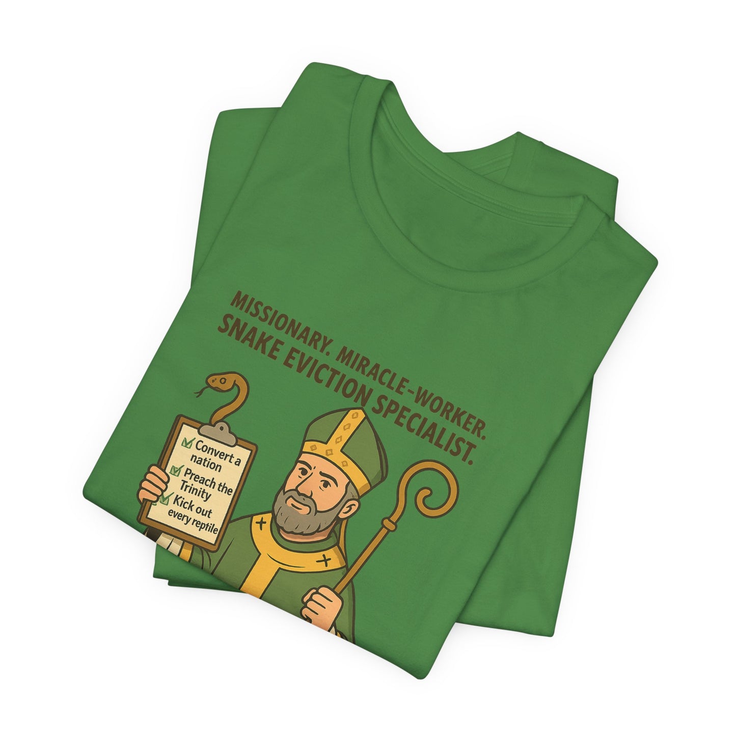 Saint Patrick Snake Eviction T-Shirt