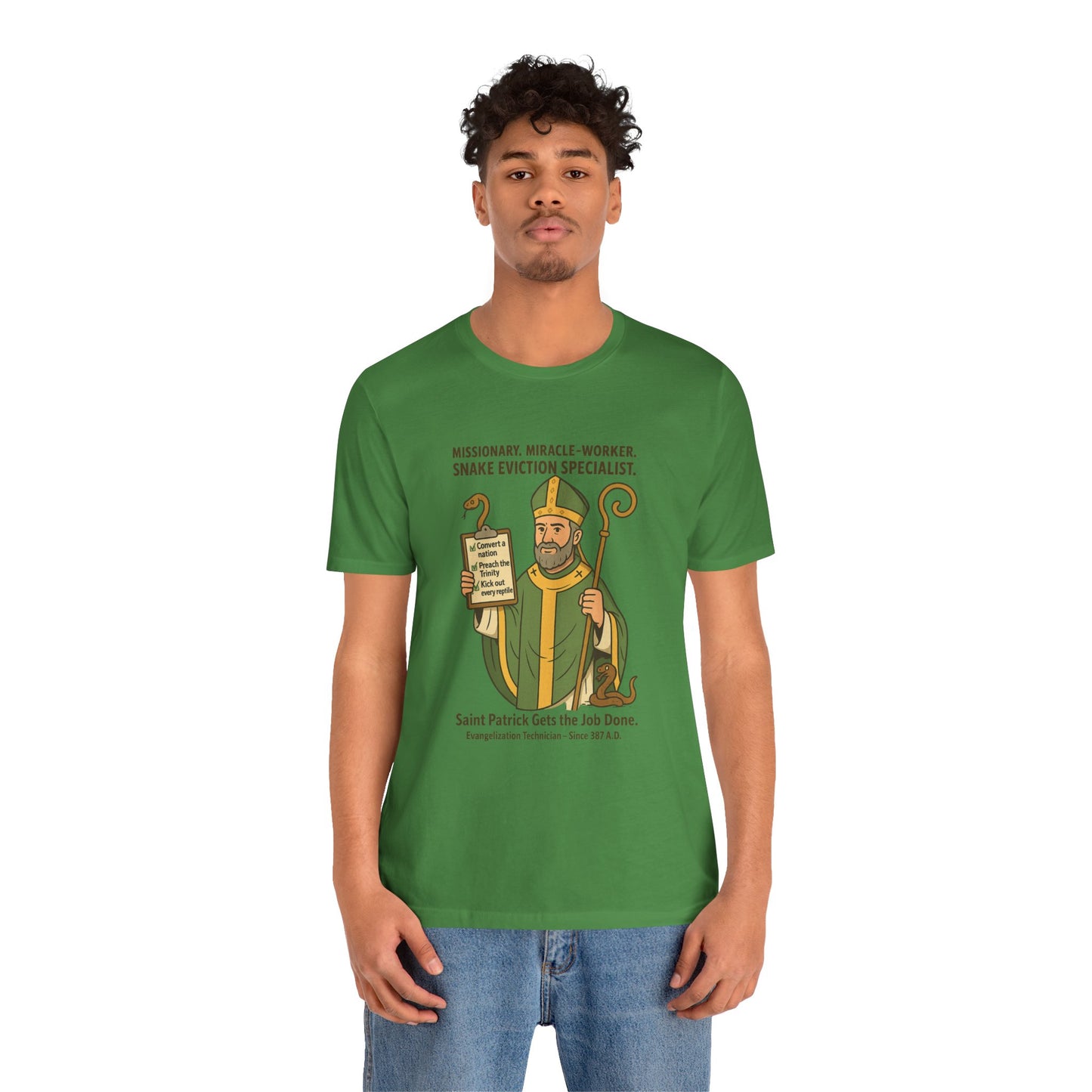 Saint Patrick Snake Eviction T-Shirt