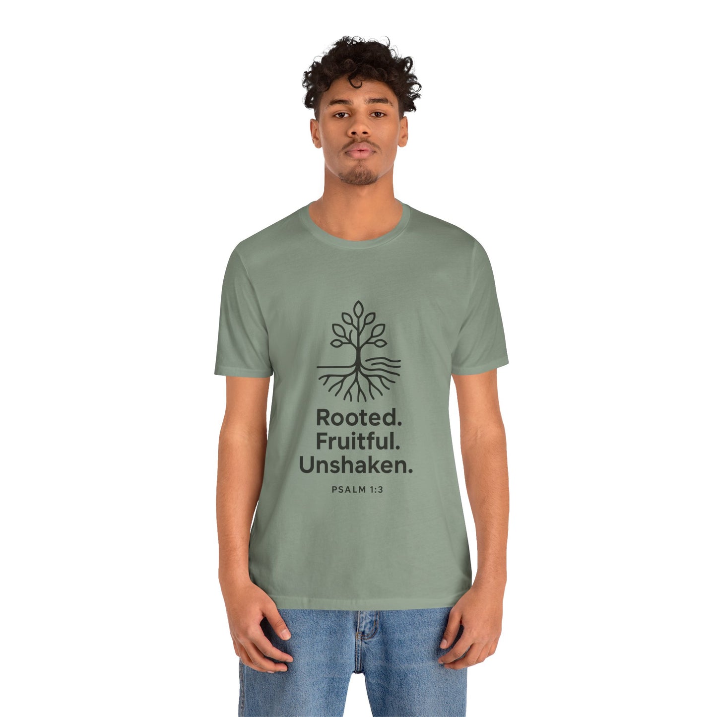 Psalm 1:3 Rooted & Unshaken T-Shirt