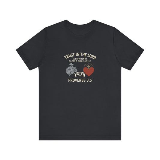 Psalm 3:5 Trust in the Lord T-Shirt