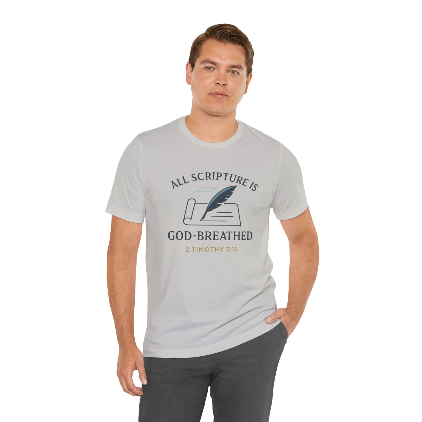 2 Timothy 3:16 All Scripture is God-Breathed T-Shirt