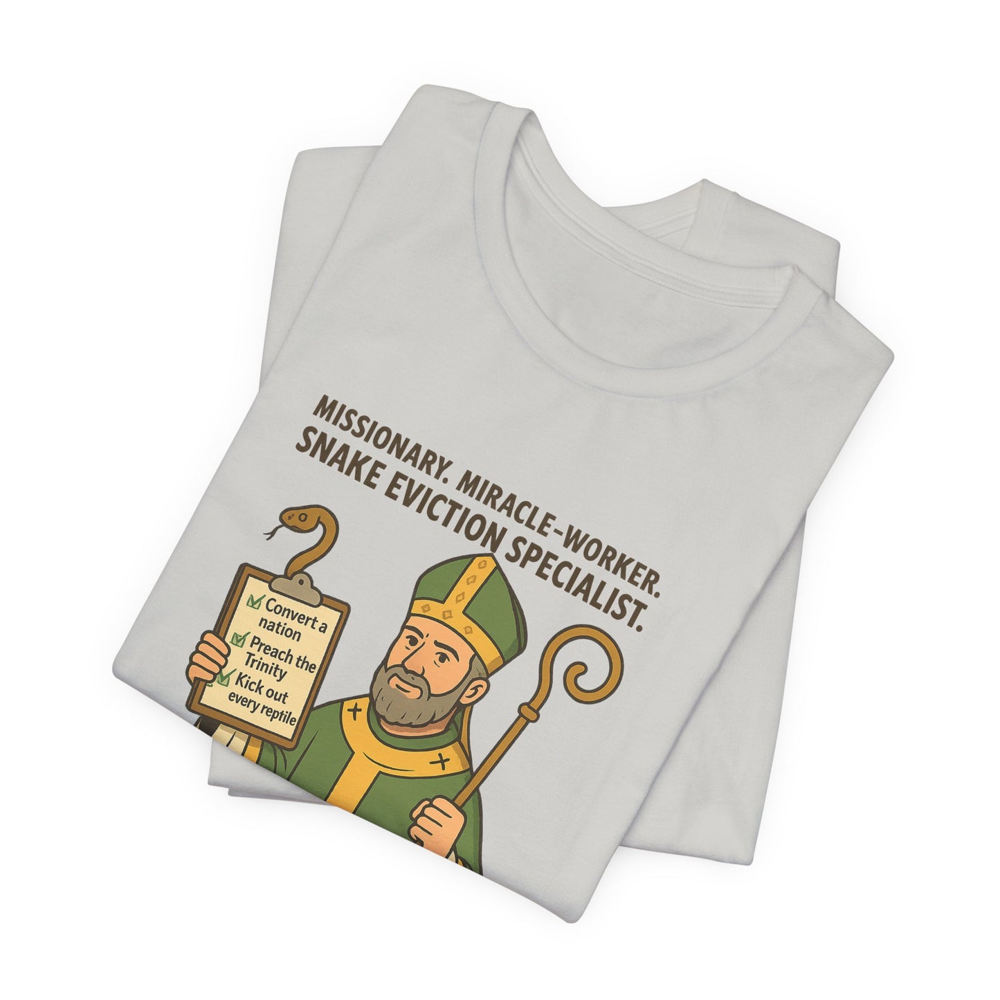 Saint Patrick Snake Eviction T-Shirt