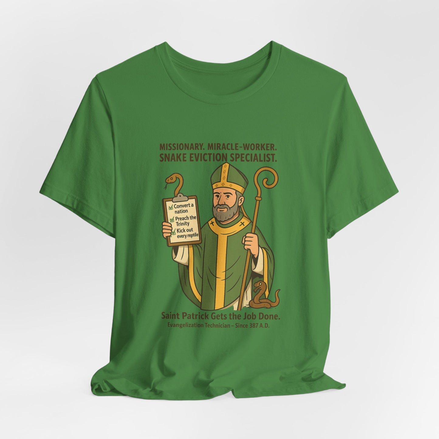 Saint Patrick Snake Eviction T-Shirt