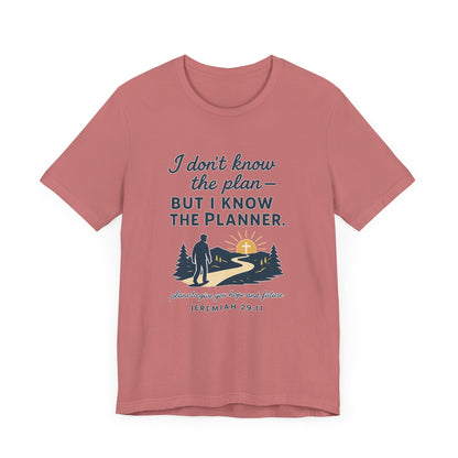 Jeremiah 29:11 Planner T-Shirt