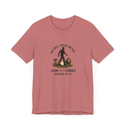 Psalm 91:13 Tread T-Shirt