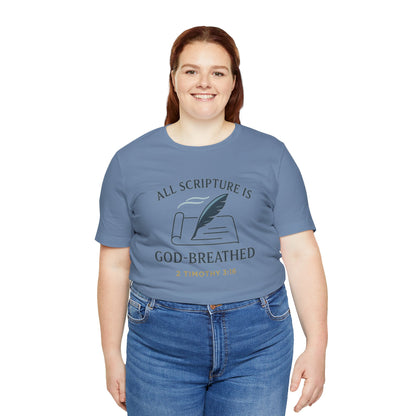 2 Timothy 3:16 All Scripture is God-Breathed T-Shirt