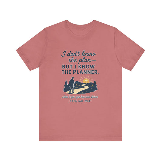 Jeremiah 29:11 Planner T-Shirt
