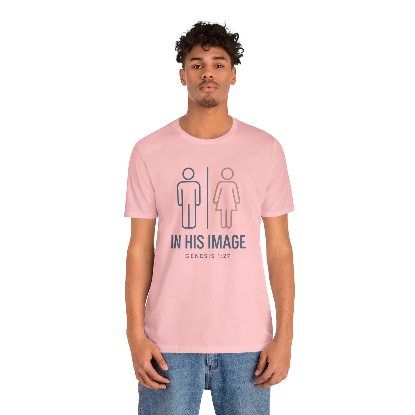 Genesis 1:27 in His Image T-Shirt
