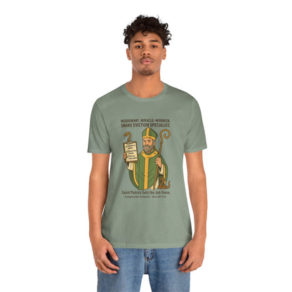 Saint Patrick Snake Eviction T-Shirt