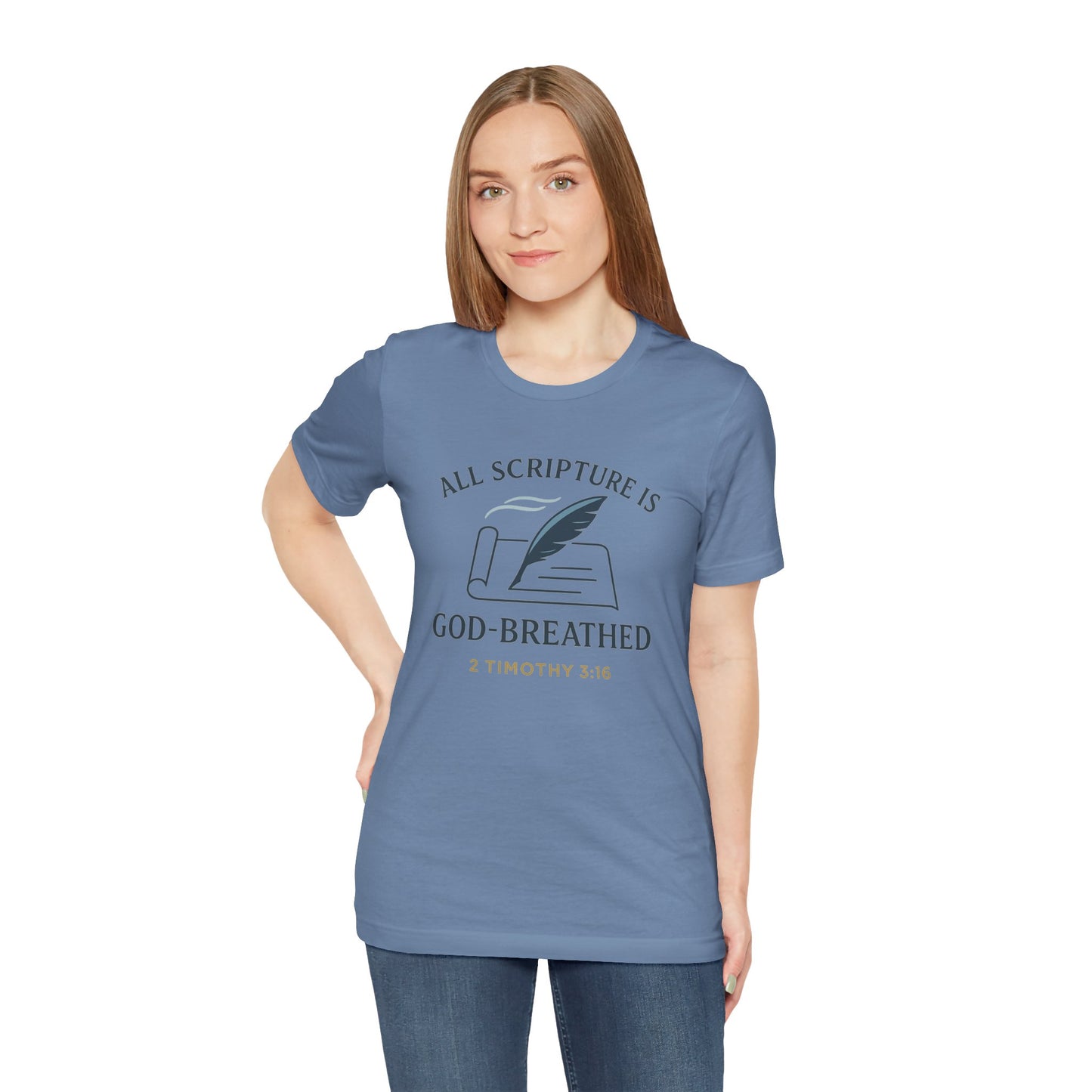 2 Timothy 3:16 All Scripture is God-Breathed T-Shirt