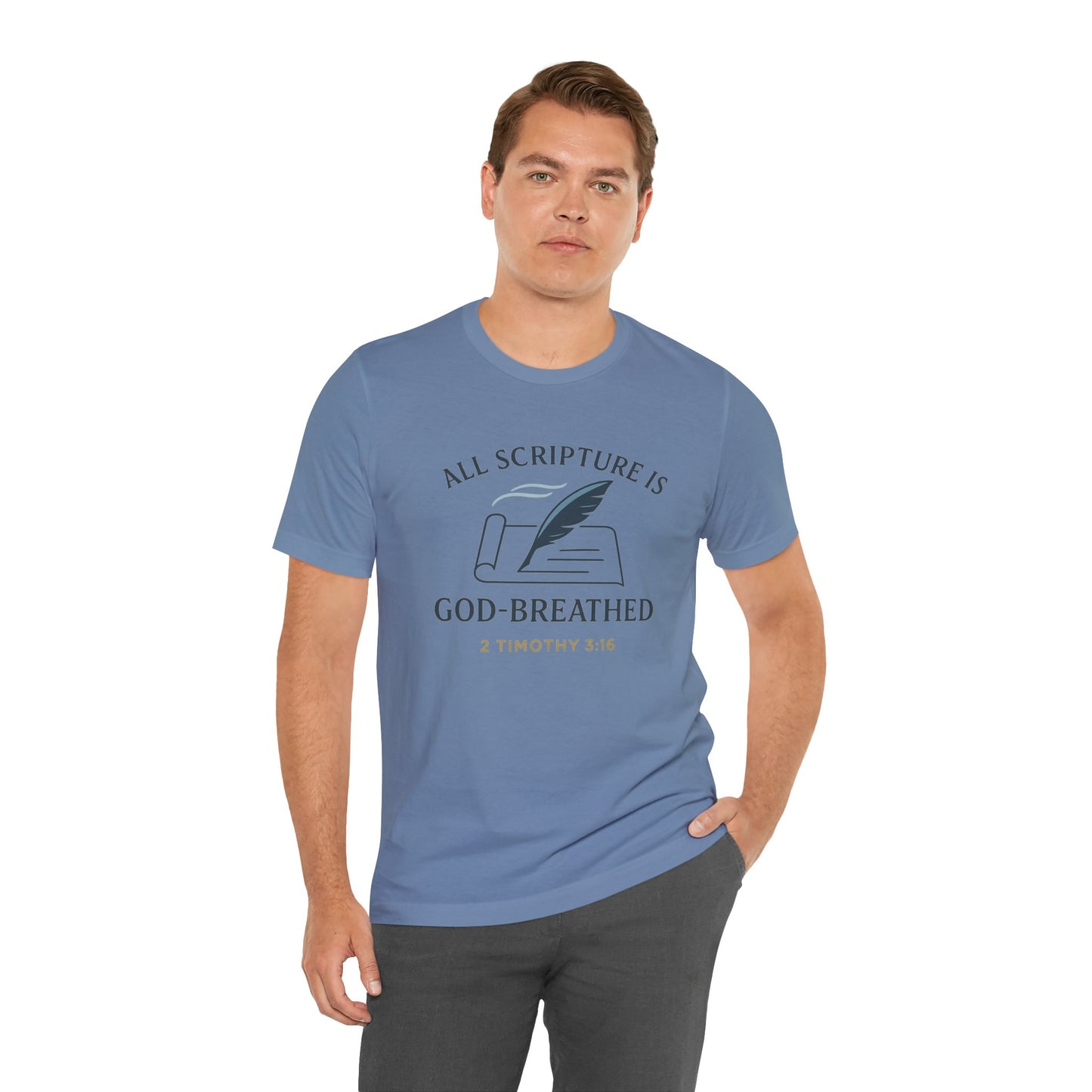 2 Timothy 3:16 All Scripture is God-Breathed T-Shirt