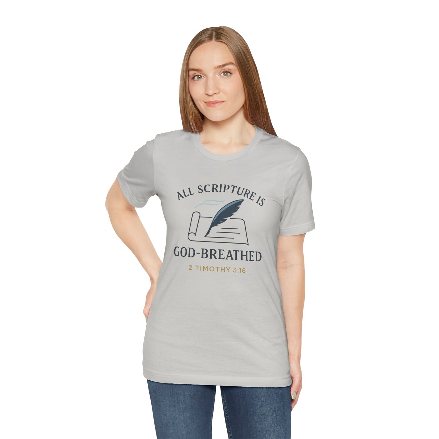2 Timothy 3:16 All Scripture is God-Breathed T-Shirt