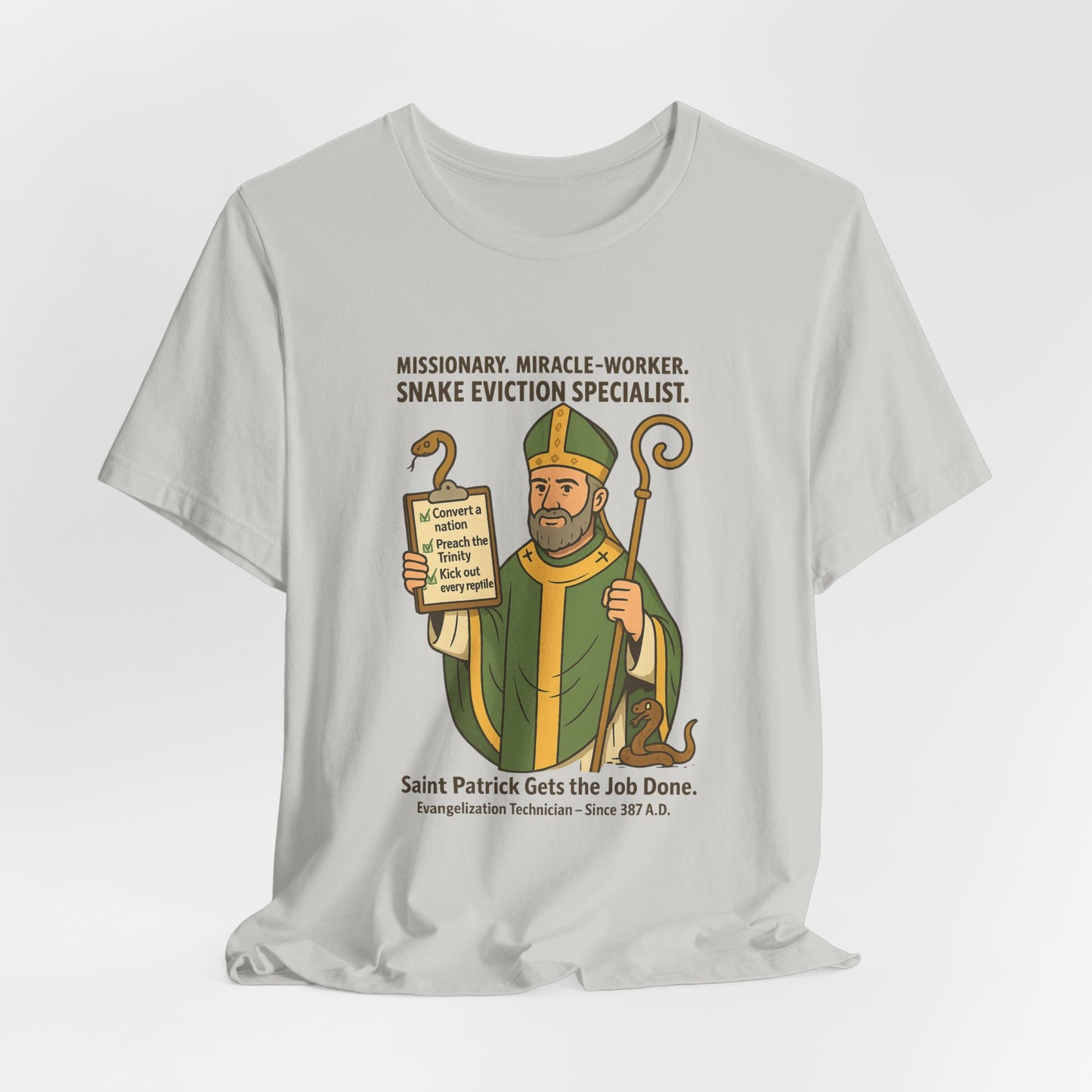 Saint Patrick Snake Eviction T-Shirt
