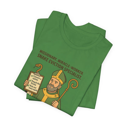 Saint Patrick Snake Eviction T-Shirt