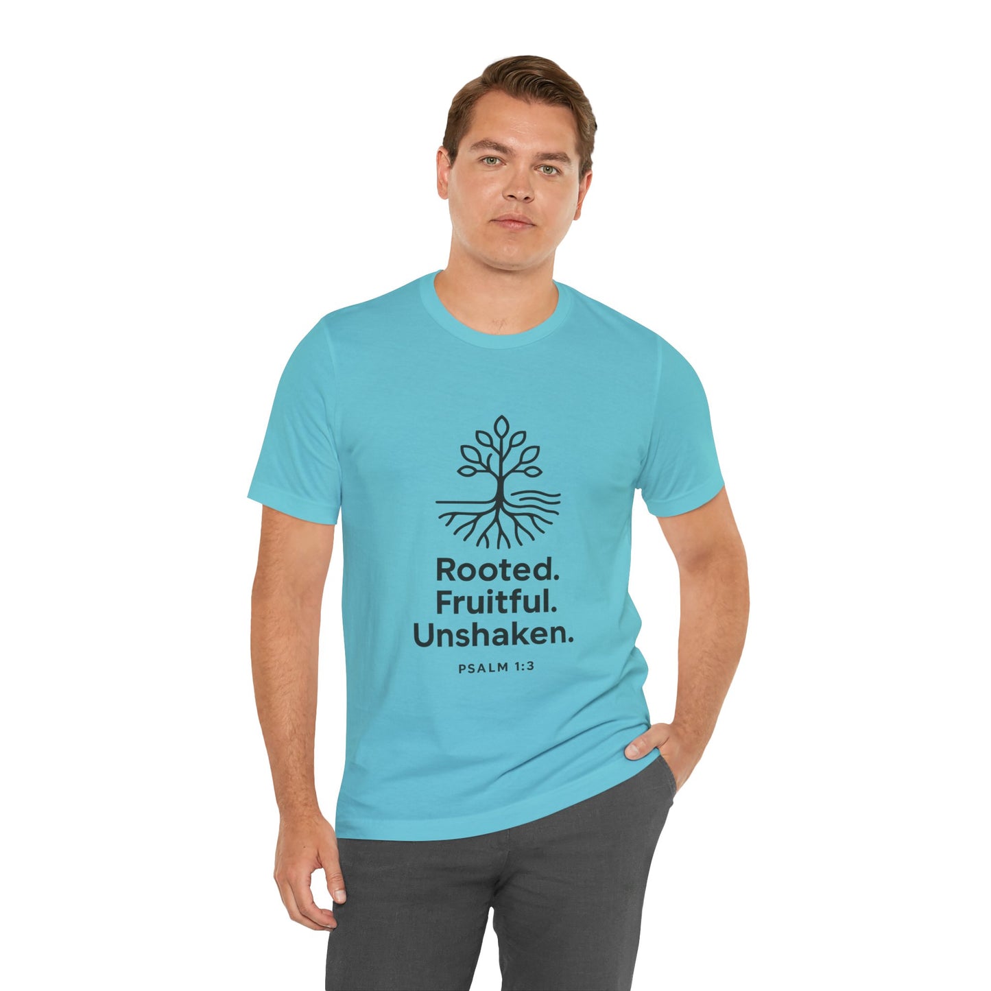 Psalm 1:3 Rooted & Unshaken T-Shirt