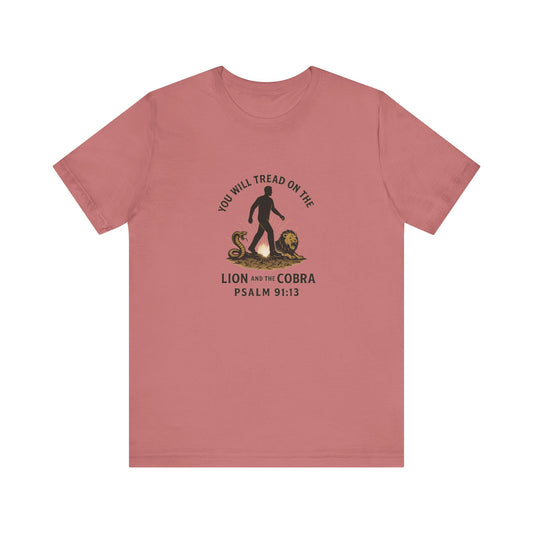Psalm 91:13 Tread T-Shirt