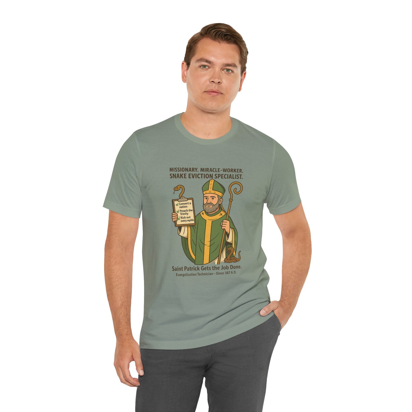 Saint Patrick Snake Eviction T-Shirt